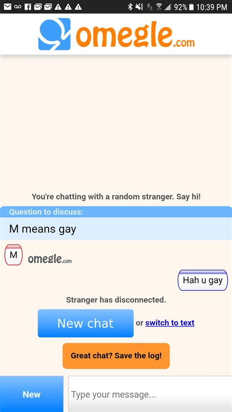 omegle gay rulet